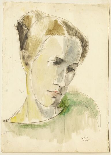 Anita Rée - Head of a Woman