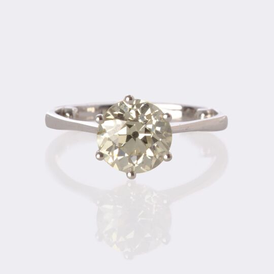 Old Cut Diamond Ring