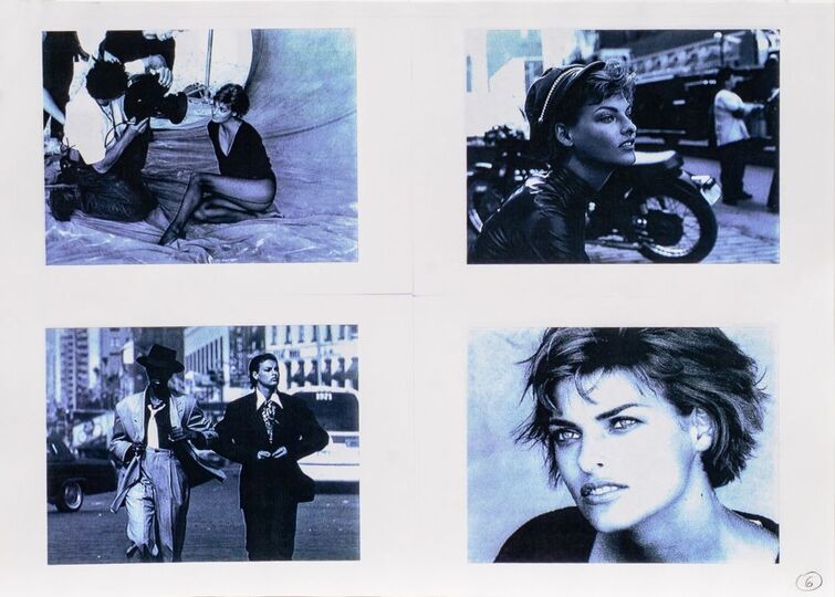 Peter Lindbergh - Models - the film, Storyboard
