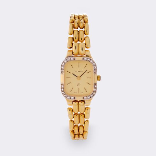Women's Wristwatch 'Geneve' with Diamonds