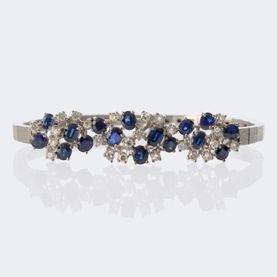 Saphir Brillant Armband