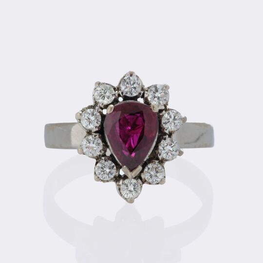 Rubin Diamond Ring