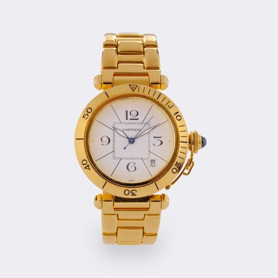  Cartier - Men's Wristwatch 'Pasha'
