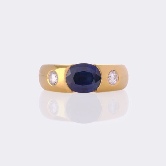 Juwelier Wempe - Sapphire Diamond Ring