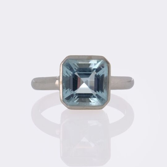Aquamarine Ring