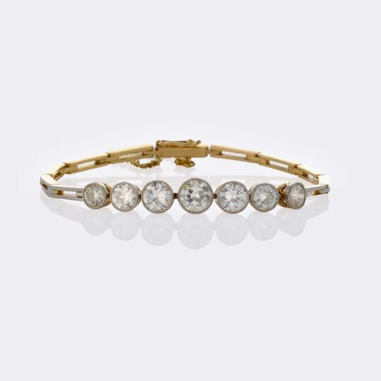 Art Nouveau Diamond Bracelet