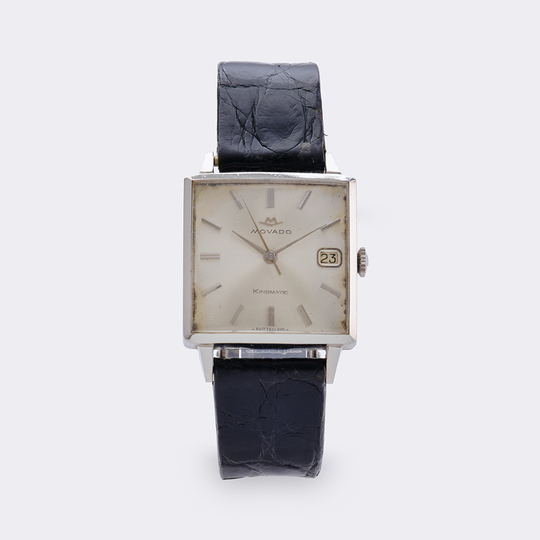  Movado - Vintage men's wristwatch 'Kingmatic'