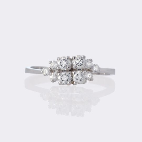 Zierlicher Brillant Ring