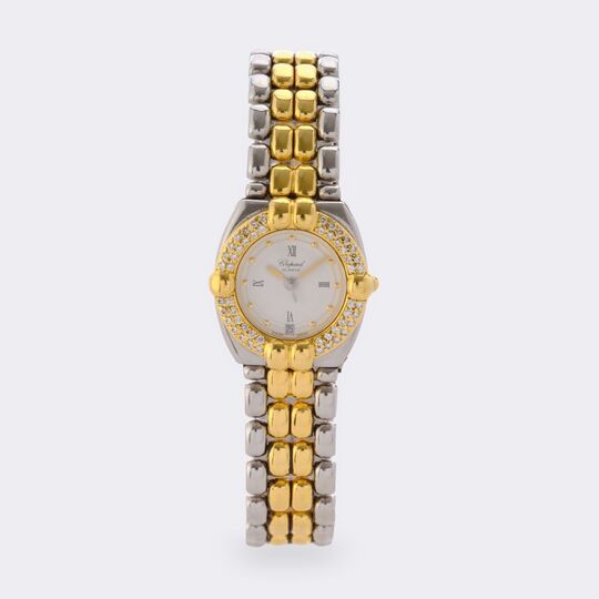  Chopard - Women's Wristwatch 'Gstaad' with Diamonds