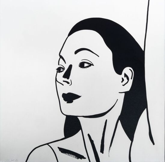 Alex Katz - Laura 2