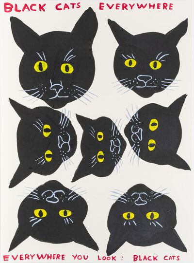 David Shrigley - Black Cats Everywhere
