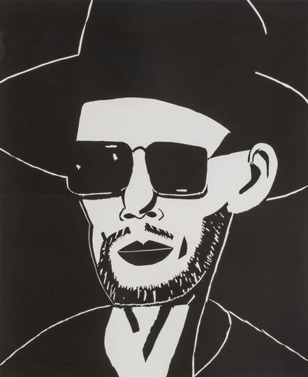 Alex Katz - Black Hat Tim
