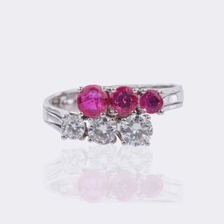  - Ruby Diamond Ring