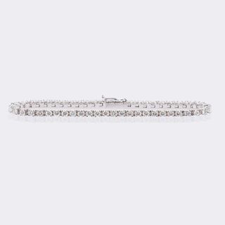  - Fine white tennis bracelet