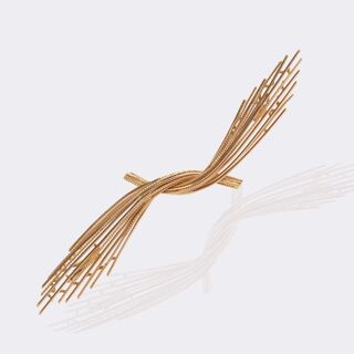 Juwelier Wilm - Vintage Gold Brooch 'grain sheaves'