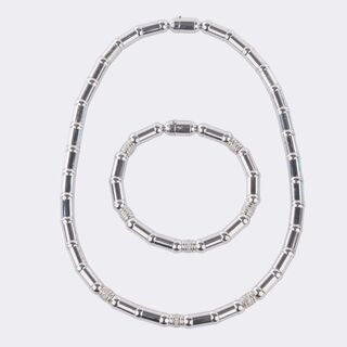Chopard - 'Les Chaines Diamant' Necklace with bracelet