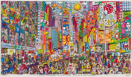 James Rizzi - Times Square - Everyone should go there