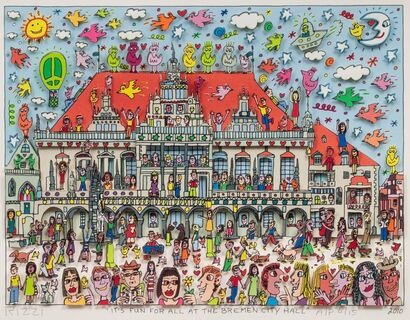 James Rizzi - It's fun for all at the Bremen City Hall