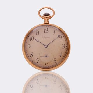 Longines - Lépine Pocket Watch with Chain