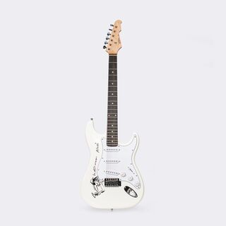 Udo Lindenberg - Hand-signed And Painted E-Guitar by Udo Lindenberg