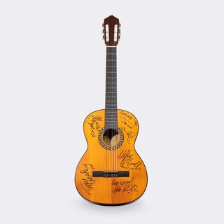  - Hand-signed Acoustic Guitar By Smokie