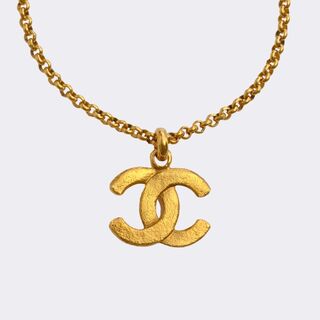 Chanel - Necklace With CC Pendant