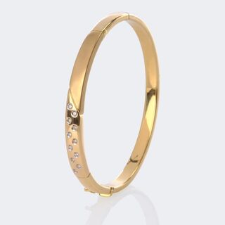  - Diamond Bangle Bracelet