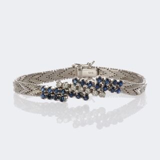  - Sapphire Diamond Bracelet
