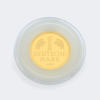  - Gold Commemorative Coin - 1 DM