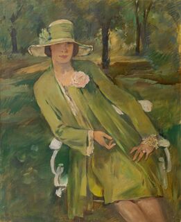 Georg Walter Rössner - Portrait Liselotte Friedländer