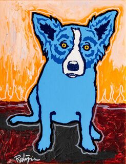 George Rodrigue - Baby I'm on Fire