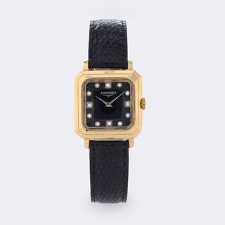 Longines - Vintage Wristwatch with Diamonds