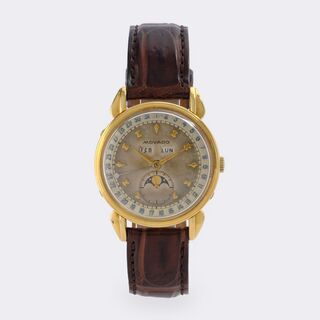 Movado - Men's Wristwatch 'Triple Calendar'