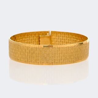  - Gold Bracelet 'Chevron'