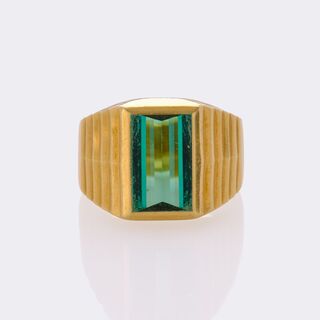  - Tourmaline band ring