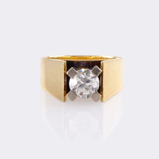  - Old Cut Diamond Solitaire Ring