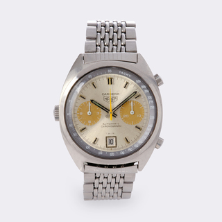 Heuer - Men's Wristwatch 'Chronograph' Tropical Dial