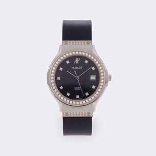 Hublot - Wristwatch 'Classic' with Diamonds