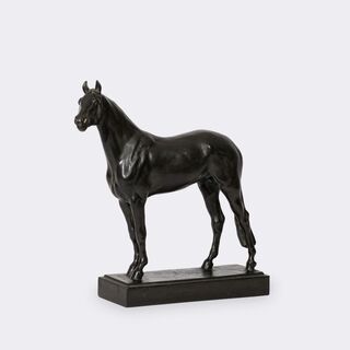 Albert Hinrich Hussmann - Standing stallion