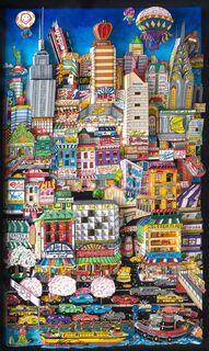 Charles Fazzino - Movin' on up to the Eastside