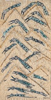 Eun Nim Ro - Turquoise Birds