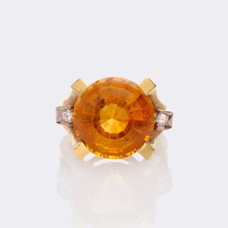  - Citrine Ring