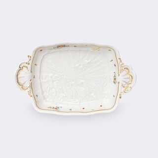 Johann Joachim Kaendler - Rectangular side dish from the Swan service