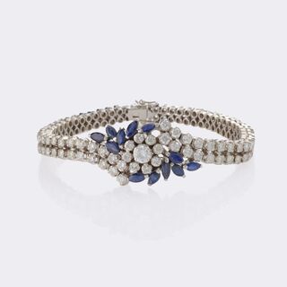  - Sapphire Diamond Bracelet