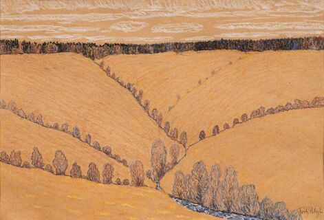 Fritz Bleyl - Creek in a Valley