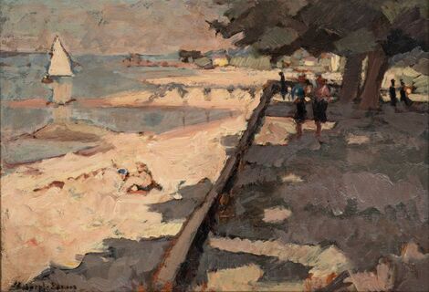 Ilse Tesdorpf-Edens - On the banks of the Elbe