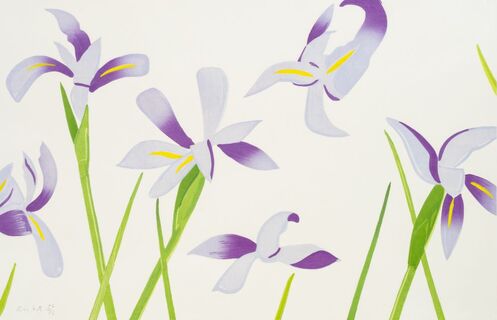 Alex Katz - Blue Flags