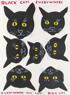 David Shrigley - Black Cats Everywhere