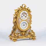 Rare Four Season Pendule 'Perpetual Calendar' with Moonphase and Brocot Escapement - image 1