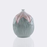 An Art Nouveau Vase with Leaf Relief - image 1